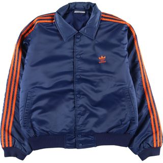 アディダス(adidas)の古着 80年代 アディダス adidas トレフォイルロゴ 中綿ジャケット メンズL ヴィンテージ /eaa397145(ダウンジャケット)