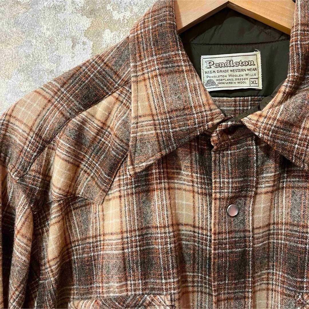 PENDLETON(ペンドルトン)のPENDLETON ペンドルトン ウールチェックシャツ メンズのトップス(シャツ)の商品写真