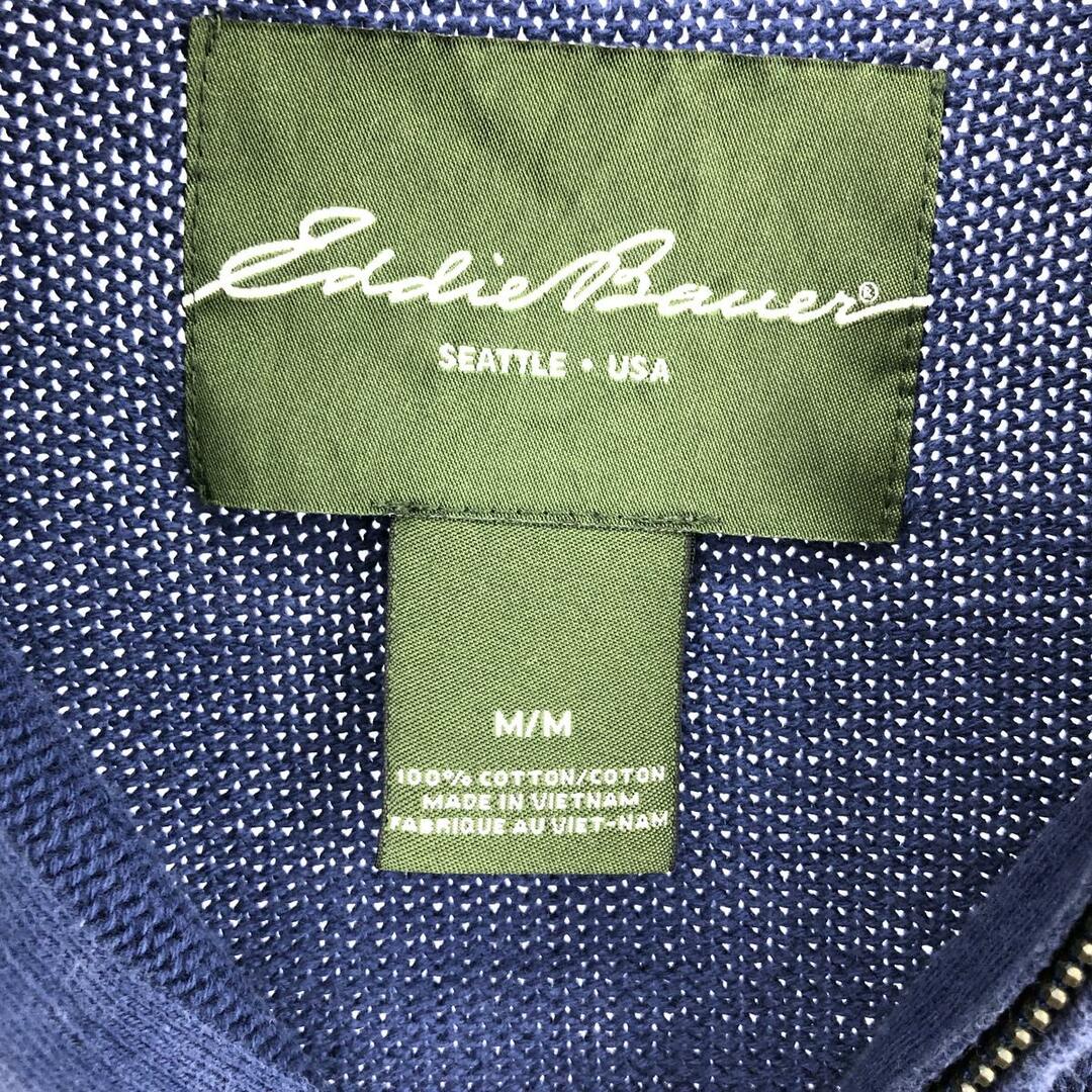 Eddie Bauer(エディーバウアー)の古着 エディーバウアー Eddie Bauer コットンニットハーフジップセーター メンズM /eaa406323 メンズのトップス(ニット/セーター)の商品写真