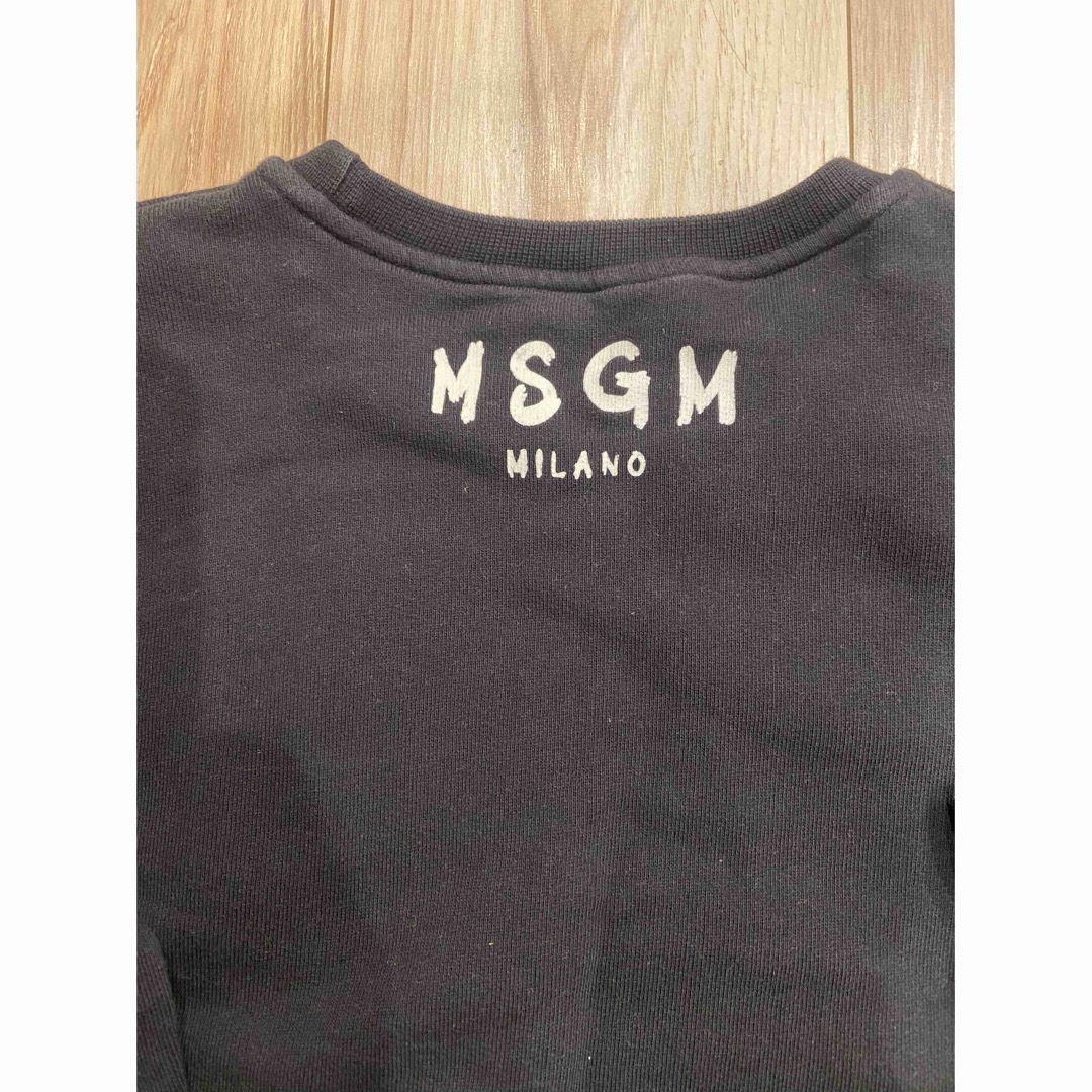 MSGM(エムエスジイエム)の37peach様専用　MSGM ワッペントレーナー キッズ/ベビー/マタニティのキッズ服男の子用(90cm~)(その他)の商品写真