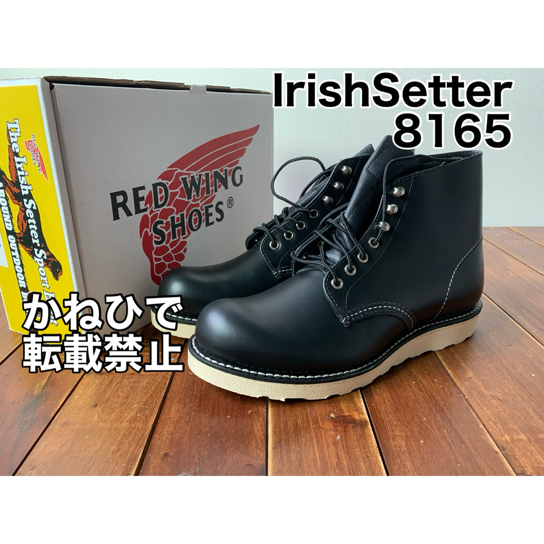 犬タグ レッドウイング 8165 新品未使用 ブラック アイリッシュセッターREDWING