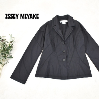 イッセイミヤケ(ISSEY MIYAKE)の★ 2004年 イッセイミヤケ ★ 切替デザイン ジャケット シャツジャケット(テーラードジャケット)