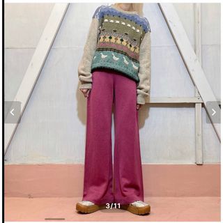 ロキエ(Lochie)のvintage フレアパンツ(カジュアルパンツ)