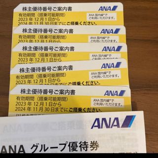 ANA株主優待　(航空券)