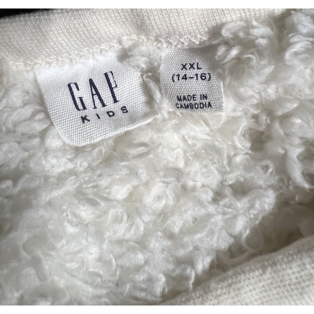 【GAP KIDS】フリーススエット 160㎝ キッズ/ベビー/マタニティのキッズ服女の子用(90cm~)(ニット)の商品写真