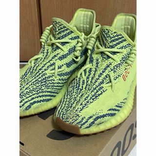 イージー(YEEZY（adidas）)のアディダス イージーブースト350 V2 セミ フローズン イエロー(スニーカー)