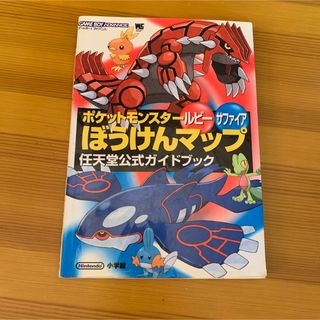 ポケットモンスタ－ルビ－サファイアぼうけんマップ(アート/エンタメ)