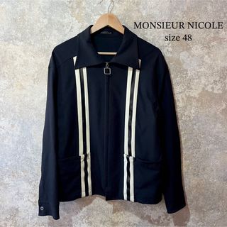 ムッシュニコル(MONSIEUR NICOLE)のMONSIEUR NICOLE ナイロンジャケット ジップアップブルゾン(ブルゾン)