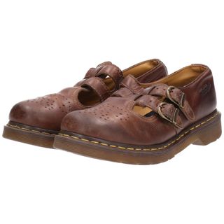 ドクターマーチン(Dr.Martens)の古着 ドクターマーチン Dr.Martens ストラップシューズ UK6 レディース24.5cm /saa009435(ブーツ)