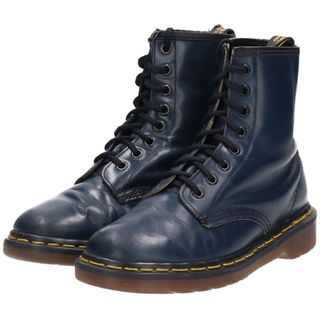 ドクターマーチン(Dr.Martens)の古着 ドクターマーチン Dr.Martens 8ホールブーツ 英国製 UK6 レディース24.5cm /saa009427(ブーツ)