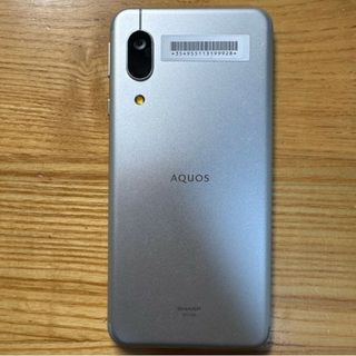 AQUOS sense3 basic au版 シルバー SHV48 ジャンク(スマートフォン本体)