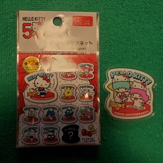 サンリオ(サンリオ)のHELLO KITTY 50 アクリルマグネット リトルツインスターズ(キャラクターグッズ)