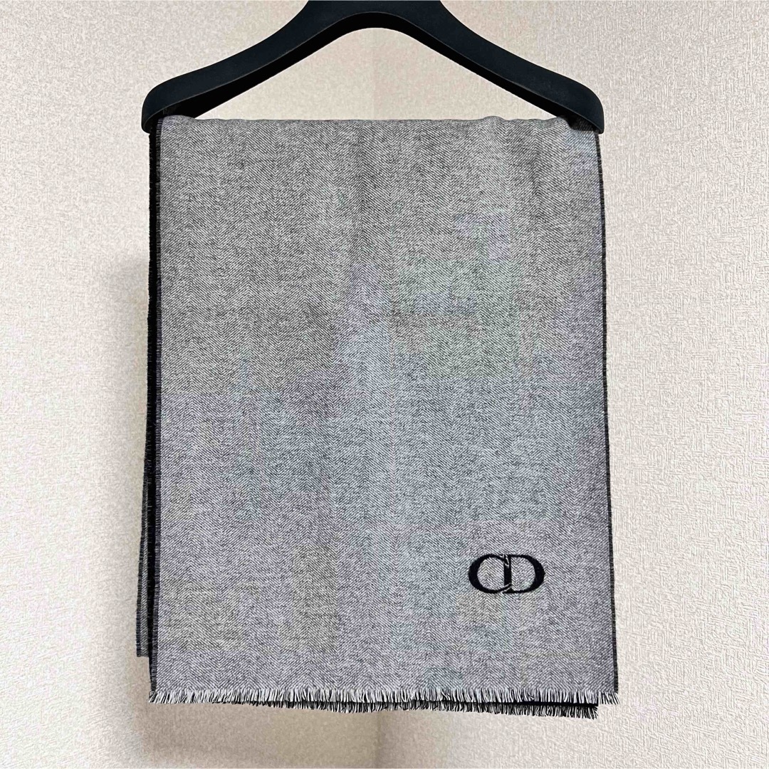Dior(ディオール)のディオール DIOR 超美品 CD ICON ウール × カシミヤ マフラー メンズのファッション小物(マフラー)の商品写真