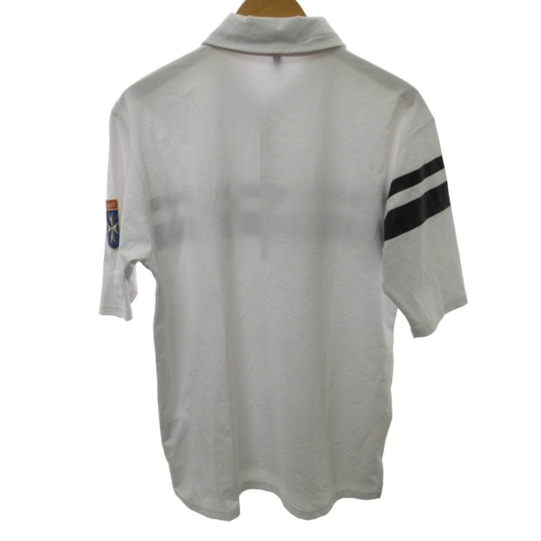 le coq sportif(ルコックスポルティフ)のルコックスポルティフ ポロシャツ カットソー 半袖 白 L ■GY09 メンズのトップス(ポロシャツ)の商品写真