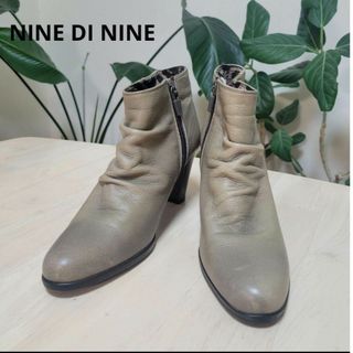 美品☆NINE DI NINE ショートブーツ(ブーツ)