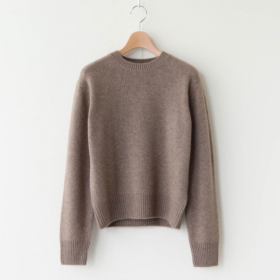 AURALEE 20aw BABY CASHMERE KNIT P/O