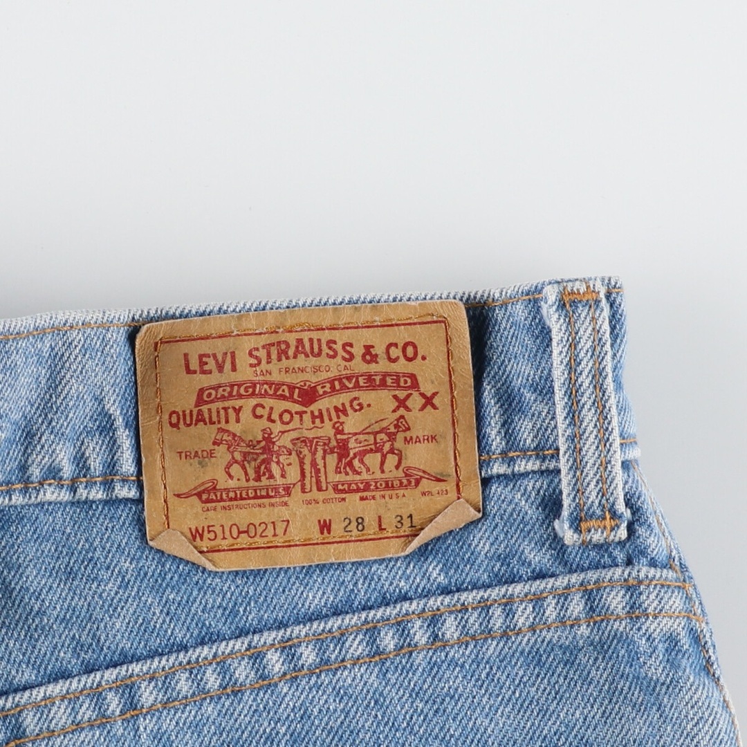 Levi's - 古着 90年代 リーバイス Levi's 510-0217 デニムパンツ USA製 Levi's - 古着 90年代 リーバイス Levi's 510-0217 デニムパンツ USA製