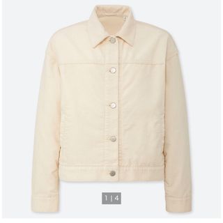 ユニクロ(UNIQLO)の新品　UNIQLO コーデュロイ　オーバーサイズジャケット(Gジャン/デニムジャケット)