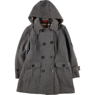 バーバリー(BURBERRY)の古着 バーバリー Burberry's ウールフーデットコート スペイン製 レディースS /evb003329(その他)