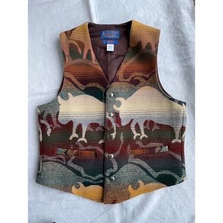 PENDLETON - 90s USA製 □ ペンドルトン ウール x ダック リバーシブル