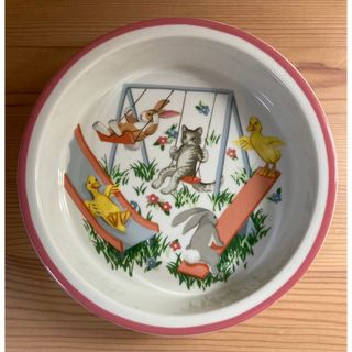 ティファニー(Tiffany & Co.)のTIFFANY Playground 深皿 ボウル 動物柄  USA製　 (食器)