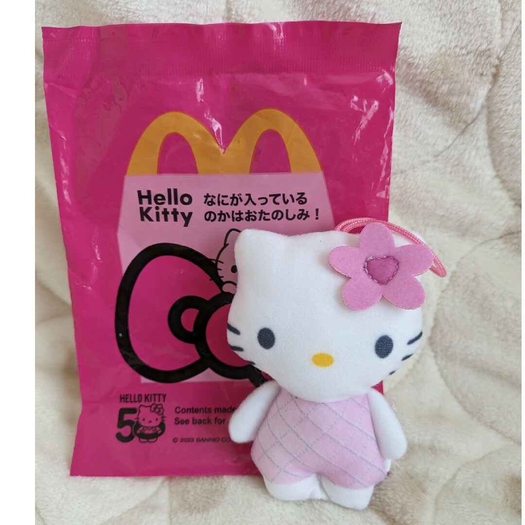 ハローキティ(ハローキティ)のマクドナルド　ハッピーセットハローキティ エンタメ/ホビーのおもちゃ/ぬいぐるみ(ぬいぐるみ)の商品写真