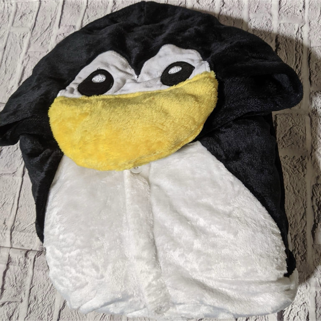 新品 黒白ペンギンちゃん 着ぐるみ 部屋着 アニマル イベント 体型カバー レディースのルームウェア/パジャマ(その他)の商品写真