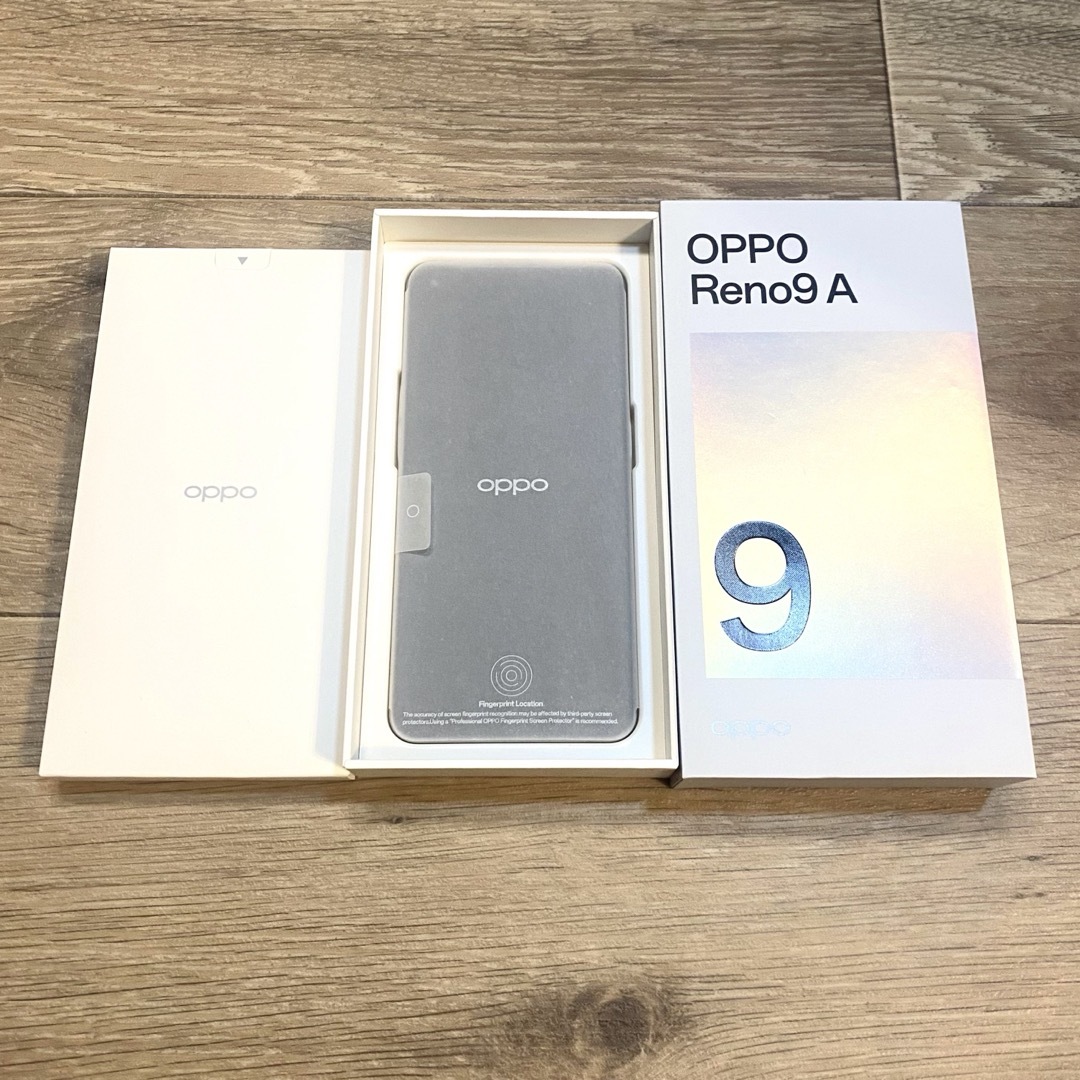 OPPO - 【新品】 OPPO Reno9A ムーンホワイト SIMフリー 8G/128Gの通販