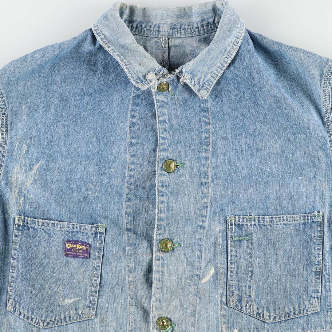 OshKosh - 古着 60~70年代 オシュコシュ Osh kosh B'GOSH デニム OshKosh - 古着 60~70年代 オシュコシュ Osh kosh B'GOSH デニム
