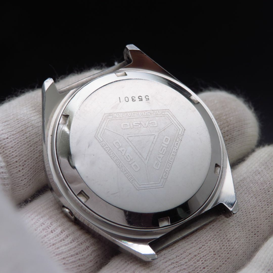 CASIO(カシオ)のCASIO カシオトロン CASIOTRON 02-504 ビンテージ メンズの時計(腕時計(デジタル))の商品写真