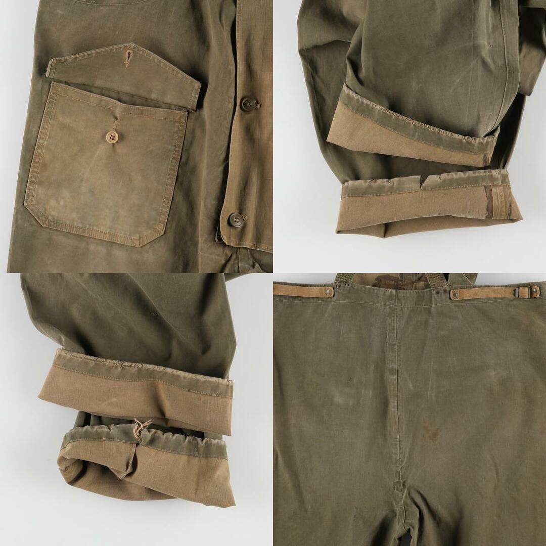 40年代 米軍実品 U.S.NAVY N-1 デッキパンツ レインパンツ ミリタリー