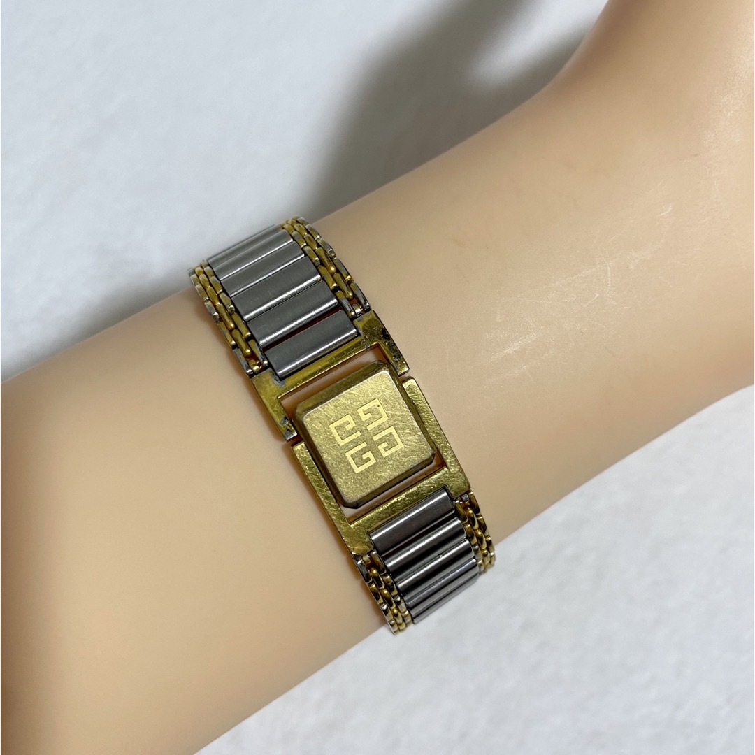 GIVENCHY(ジバンシィ)のGIVENCHY ジバンシー 621 QZ白文字盤 デイト NMR メンズ腕時計 メンズの時計(腕時計(アナログ))の商品写真