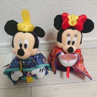 ディズニー(Disney)のディズニー❤️ひなまつり  ペアぬいぐるみ(ぬいぐるみ)