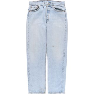 リーバイス(Levi's)の古着 90年代 リーバイス Levi's 00501-0191 ストレートデニムパンツ USA製 メンズw33 ヴィンテージ /eaa406518(デニム/ジーンズ)