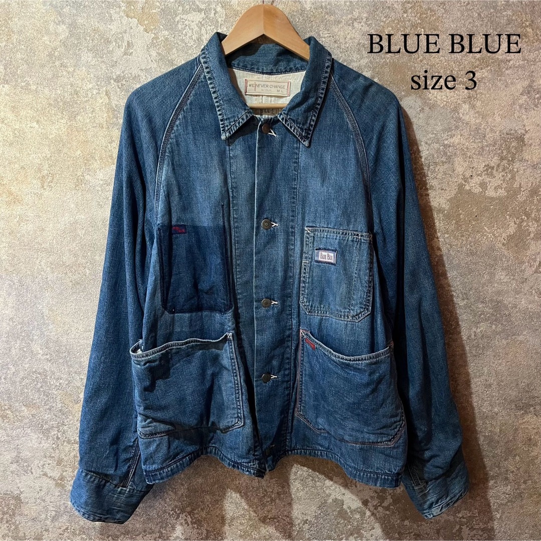 BLUE BLUE - BLUE BLUE ブルーブルー デニムジャケットの通販 by 512