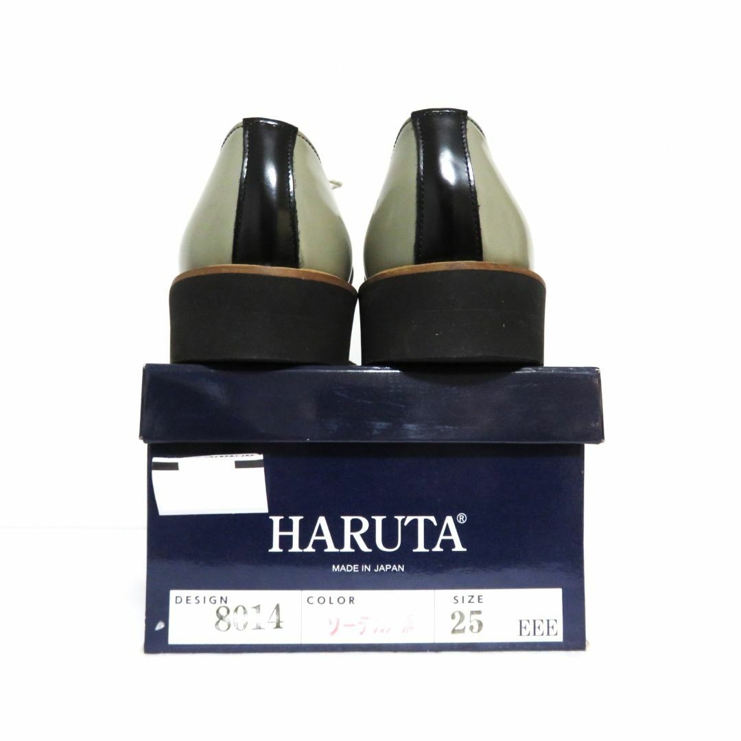 定価1.7万 新品 HARUTA サドルシューズ 25 メンズ 日本製 ハルタ