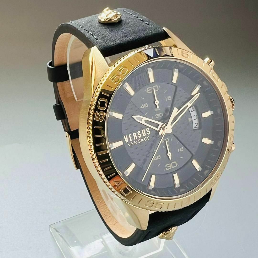 VERSACE(ヴェルサーチ)のヴェルサス ヴェルサーチ 腕時計 新品 メンズ クォーツ ゴールド 高級ブランド メンズの時計(腕時計(アナログ))の商品写真