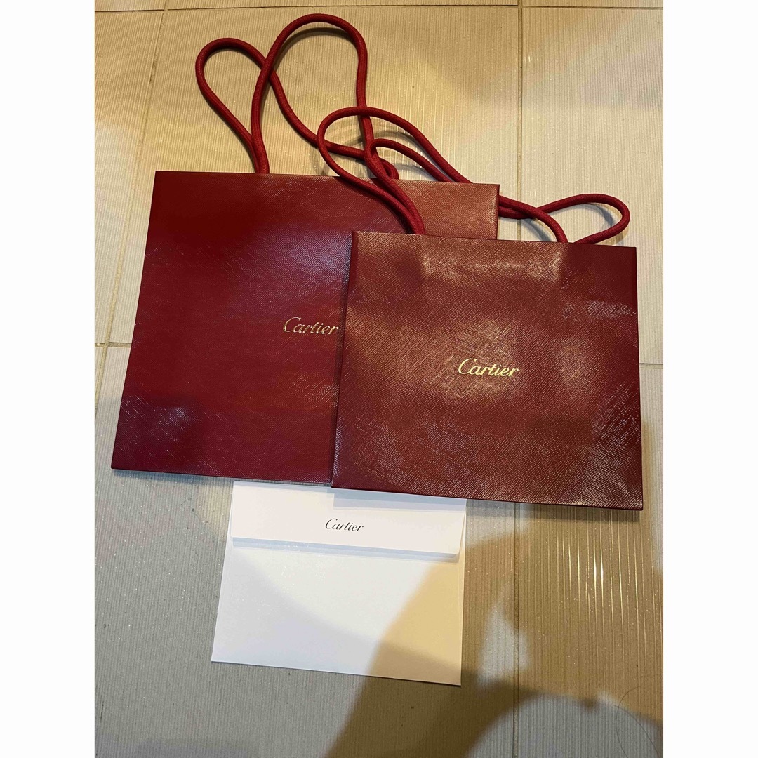 Cartier(カルティエ)のカルティエ　ショップ袋　封筒 レディースのバッグ(ショップ袋)の商品写真