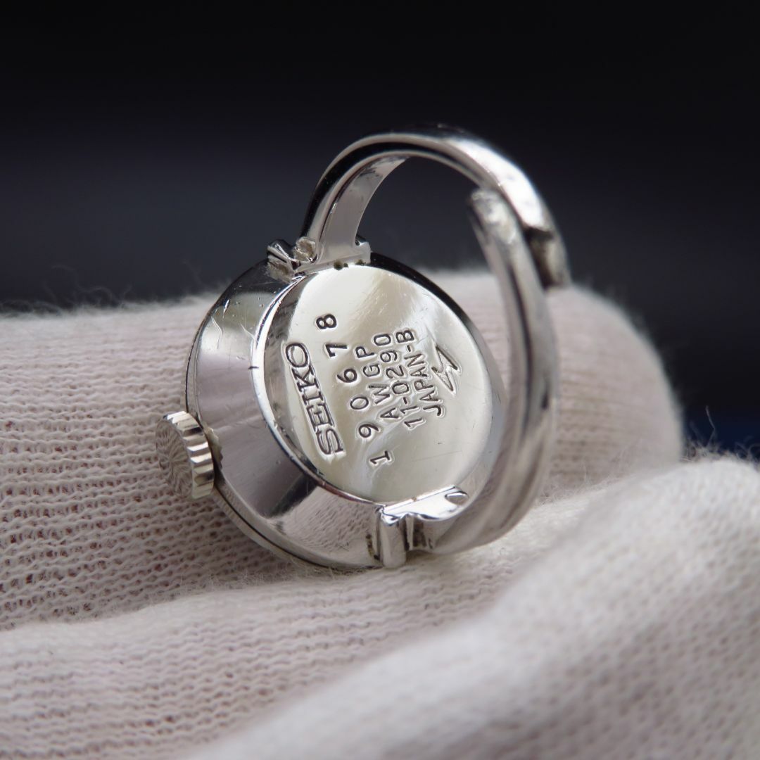 SEIKO 見苦しい リング型時計 AWGP 11-0290 JAPAN-B SEIKO 見苦しい リング型時計 AWGP 11-0290 JAPAN-B