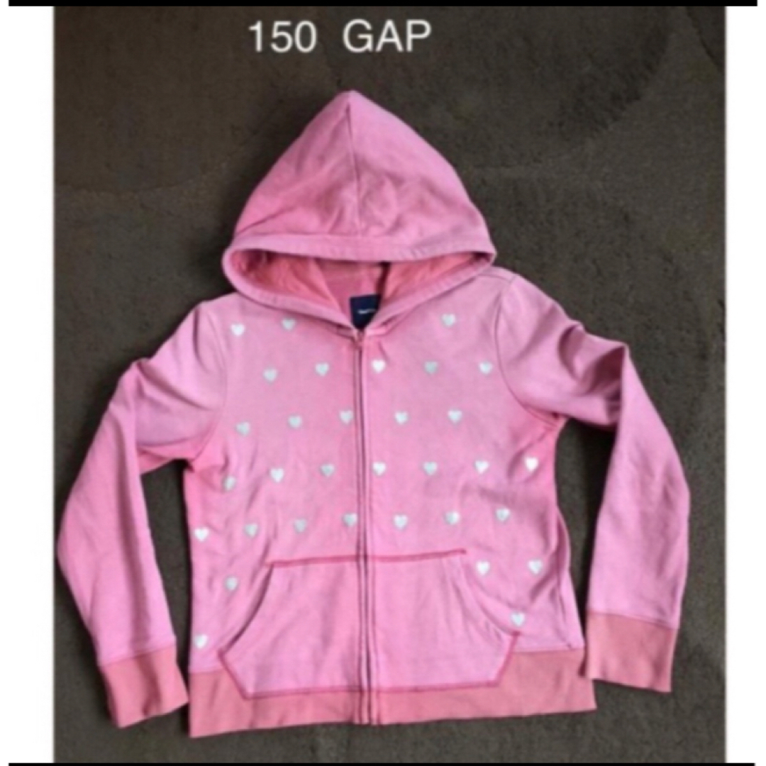 GAP Kids(ギャップキッズ)の150 GAP パーカー キッズ/ベビー/マタニティのキッズ服女の子用(90cm~)(ジャケット/上着)の商品写真