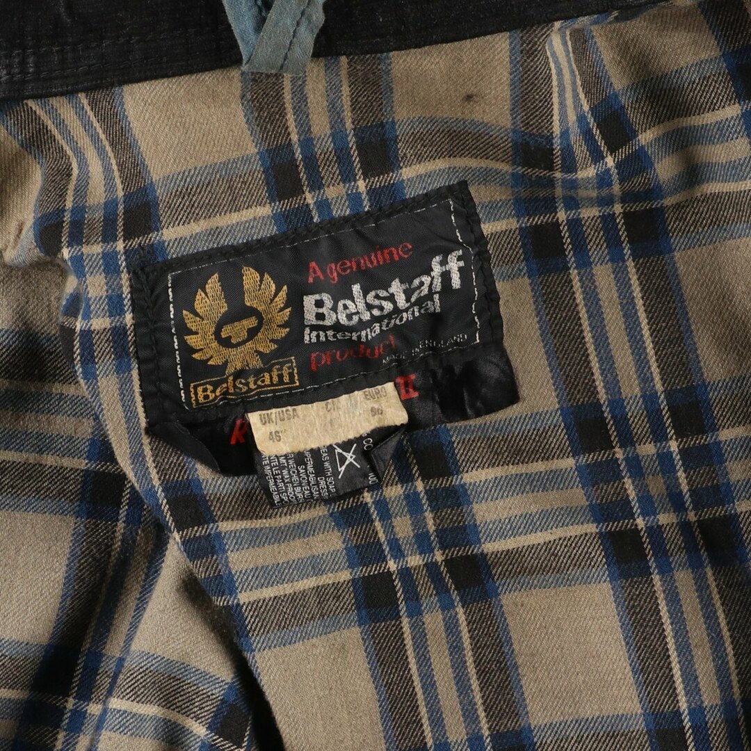 BELSTAFF(ベルスタッフ)の古着 70~80年代 ベルスタッフ Belstaff ROAD MASTER II ロードマスターII ワックスコットン オイルドジャケット 英国製 メンズXL ヴィンテージ /eva000785 メンズのジャケット/アウター(その他)の商品写真