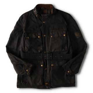 ベルスタッフ(BELSTAFF)の古着 70~80年代 ベルスタッフ Belstaff TRIALMASTER PROFESSIONAL トライアルマスタープロフェッショナル ワックスコットン オイルドジャケット 英国製 メンズL ヴィンテージ /eva000787(その他)