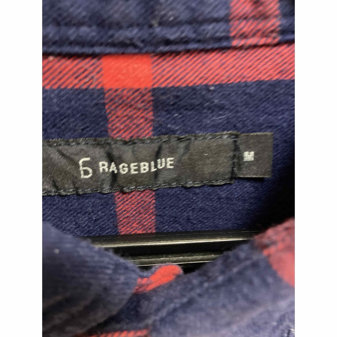 RAGEBLUE(レイジブルー)のrageblueネルシャツ メンズのトップス(シャツ)の商品写真