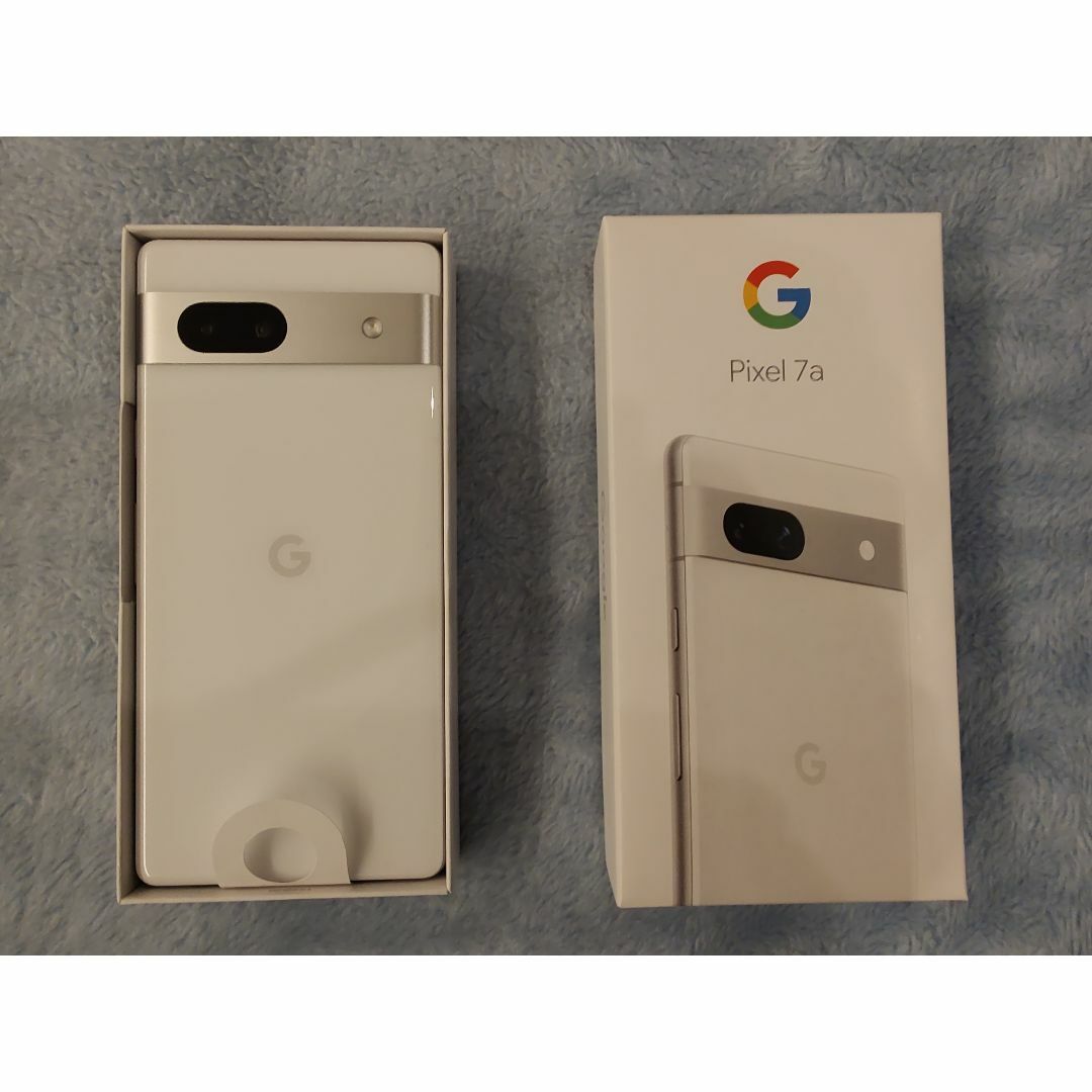 スマホ/家電/カメラ新品未使用 Google Pixel7a snow 128GB SIMフリー