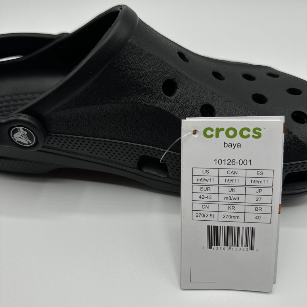 crocs(クロックス)の新品 タグ付●クロックス バヤ 27cm●crocs baya clog メンズの靴/シューズ(サンダル)の商品写真