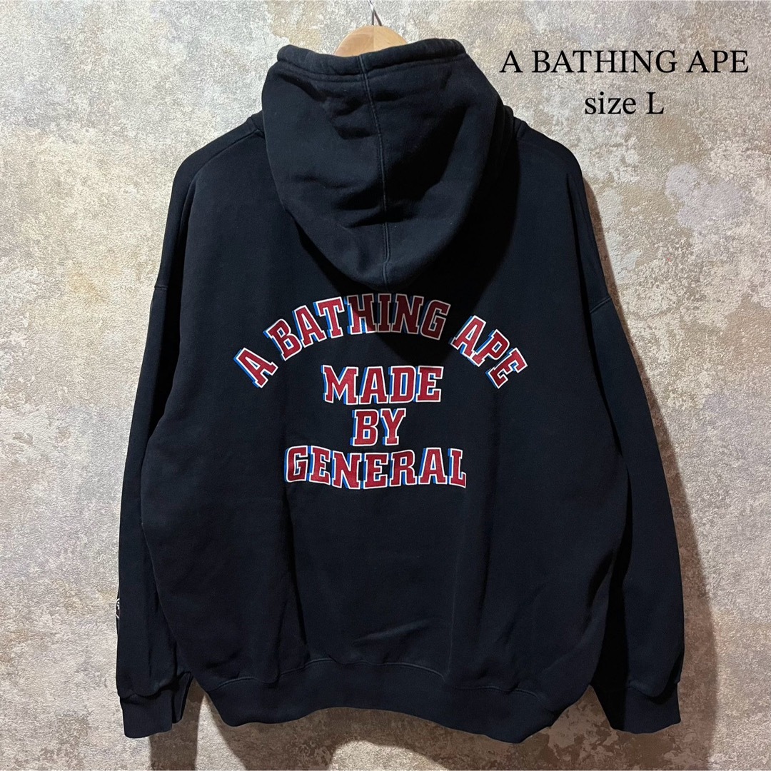 A BATHING APE(アベイシングエイプ)のA BATHING APE アベイシングエイプ ジップアップ パーカー メンズのトップス(パーカー)の商品写真