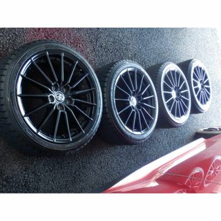 ダンロップ(DUNLOP)の225/40/R18　WINTERMAXX02 9部山　GRヤリス純正ホイール付(タイヤ・ホイールセット)