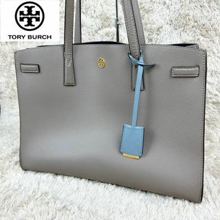 Tory Burch - 美品 トリーバーチ バイカラー トートバッグ 鞄 パープル