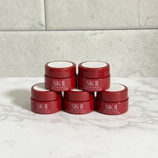 エスケーツー(SK-II)のSK-II スキンパワー アドバンスト クリーム サンプル 2.5g✖️5個(ファッション/美容)