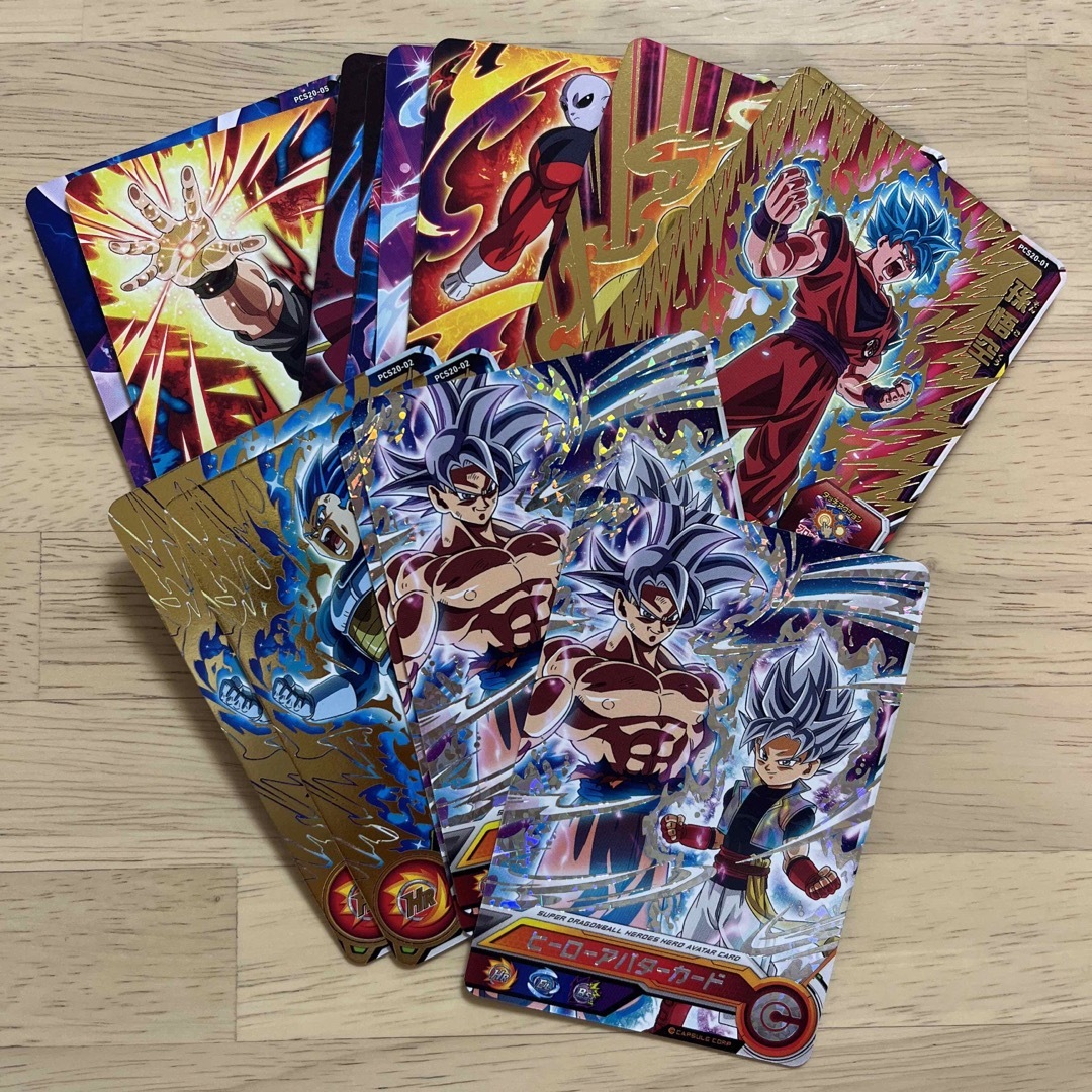 ドラゴンボール(ドラゴンボール)のスーパードラゴンボール　ヒーローズカードグミ20 カード　バンダイ　BANDAI エンタメ/ホビーのアニメグッズ(カード)の商品写真